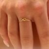 Screenshot Infinity Symbol Stacking Ring