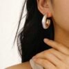 img_1804.jpg Mother Pearl Hoop Earrings