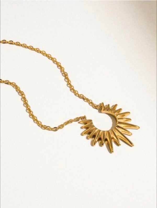 Muse Gold Sun Necklace