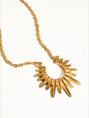 Muse Gold Sun Necklace