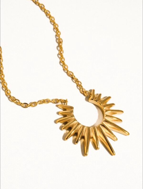 Muse Gold Sun Necklace