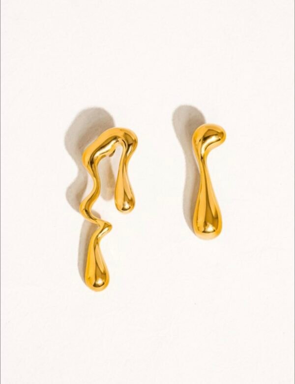 Roma Mismatch Melted Earrings