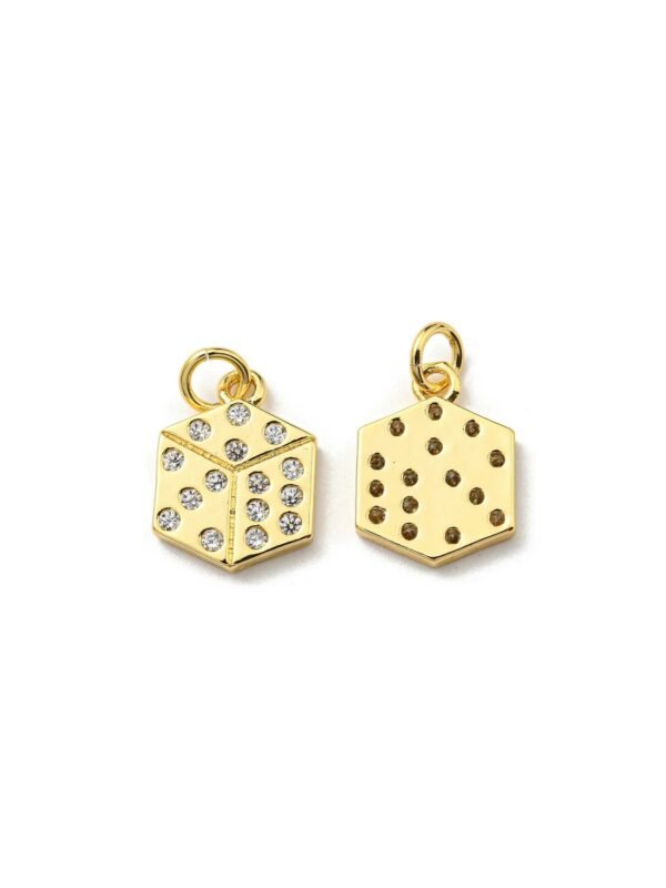 Gold Roll The Dice Charm
