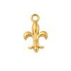 Gold Fleur De Lis Charm