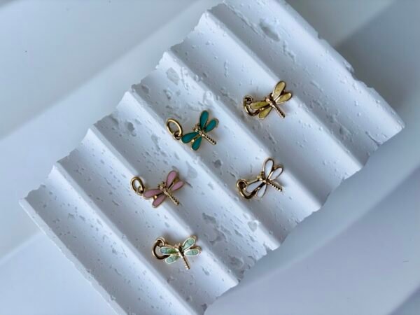 Gold Firefly Charm - Assorted Colors