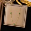 Screenshot Emerald Luxe Bar Necklace