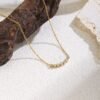 Celestial Smile Gold Chain
