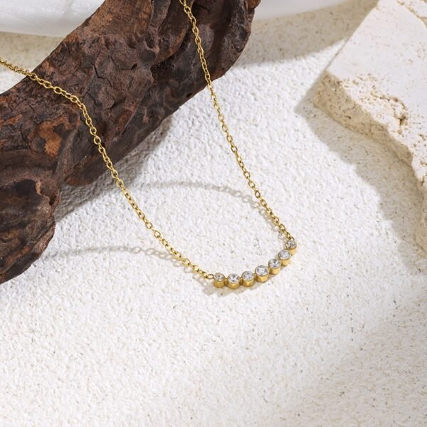 Celestial Smile Gold Chain