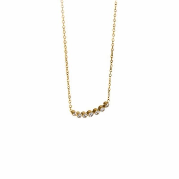 Celestial Smile Gold Chain