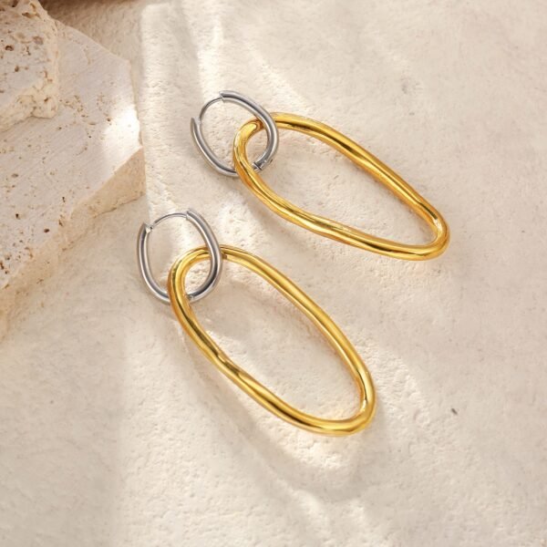 img_7024 Modern Sculpt Drop Earrings