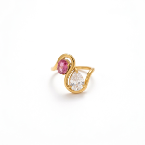 Pink Serenade Crystal Ring