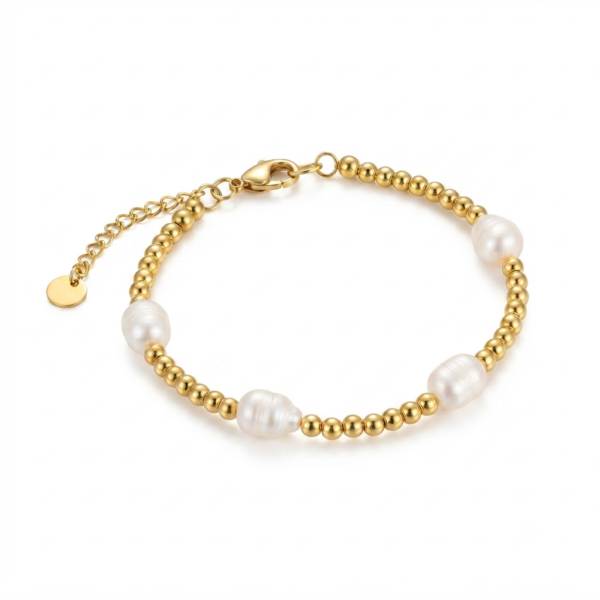 Lumina Pearl & Bead Bracelet
