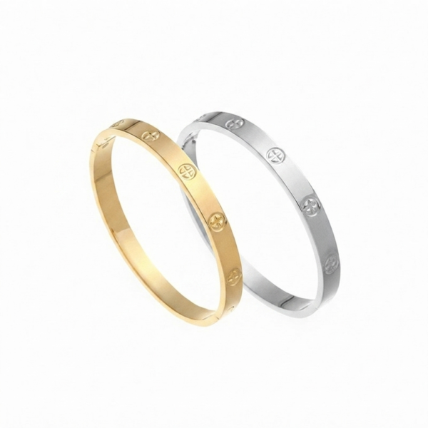 img_7450 Signature Lock Minimalist Bangle